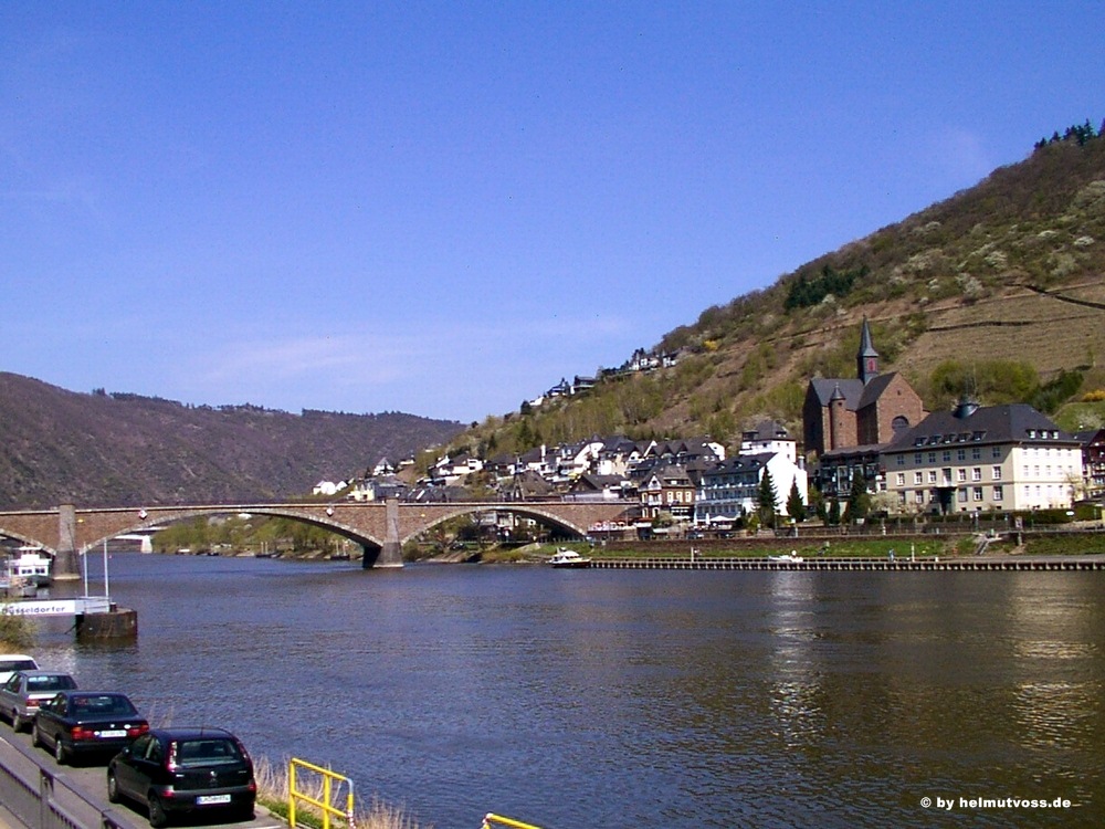 Cochem an der Mosel, Skagerrak-Brücke, Deutschland